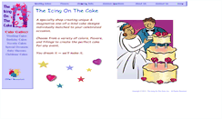 Desktop Screenshot of icingonthecake.com